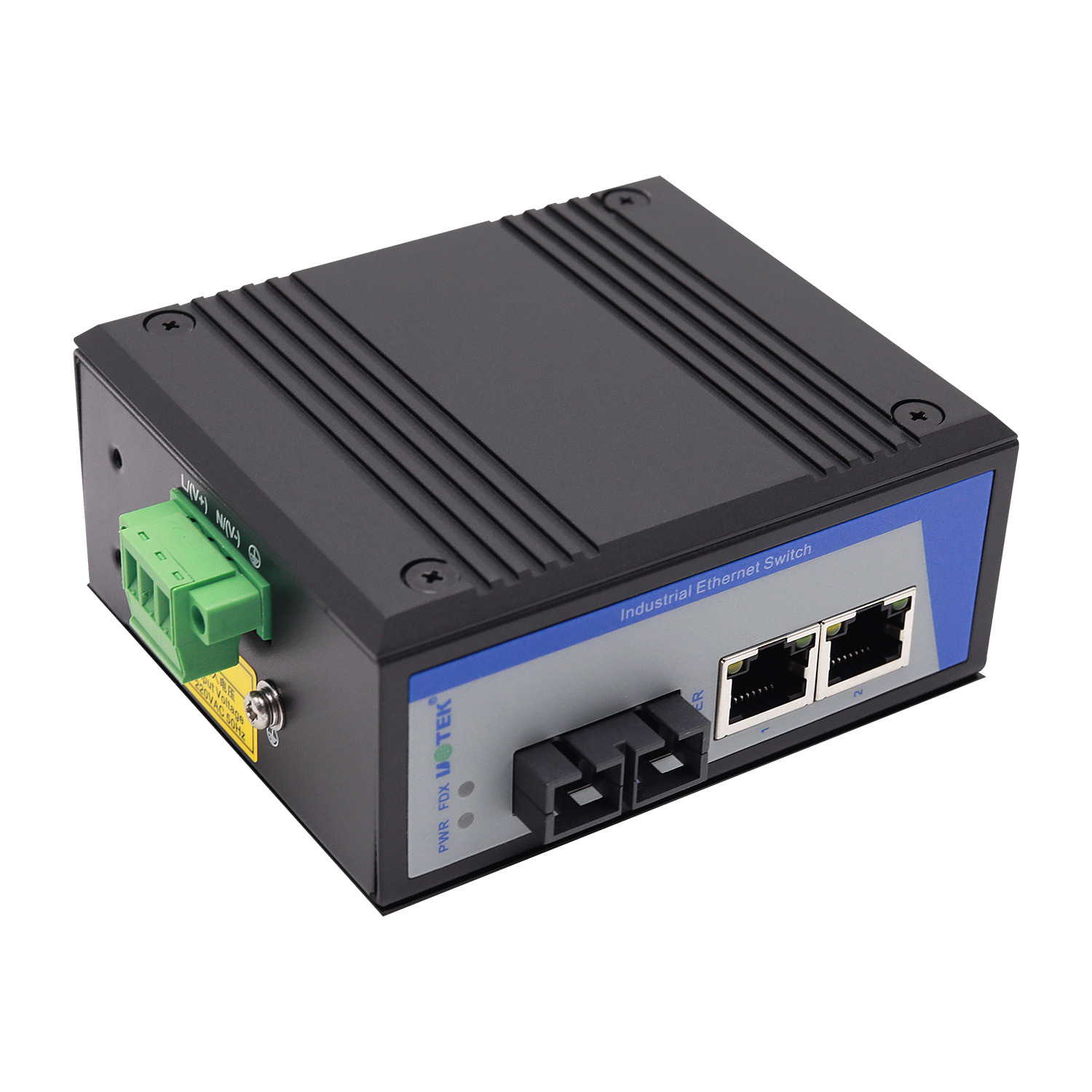 2口百兆網(wǎng)絡(luò)光纖收發(fā)器