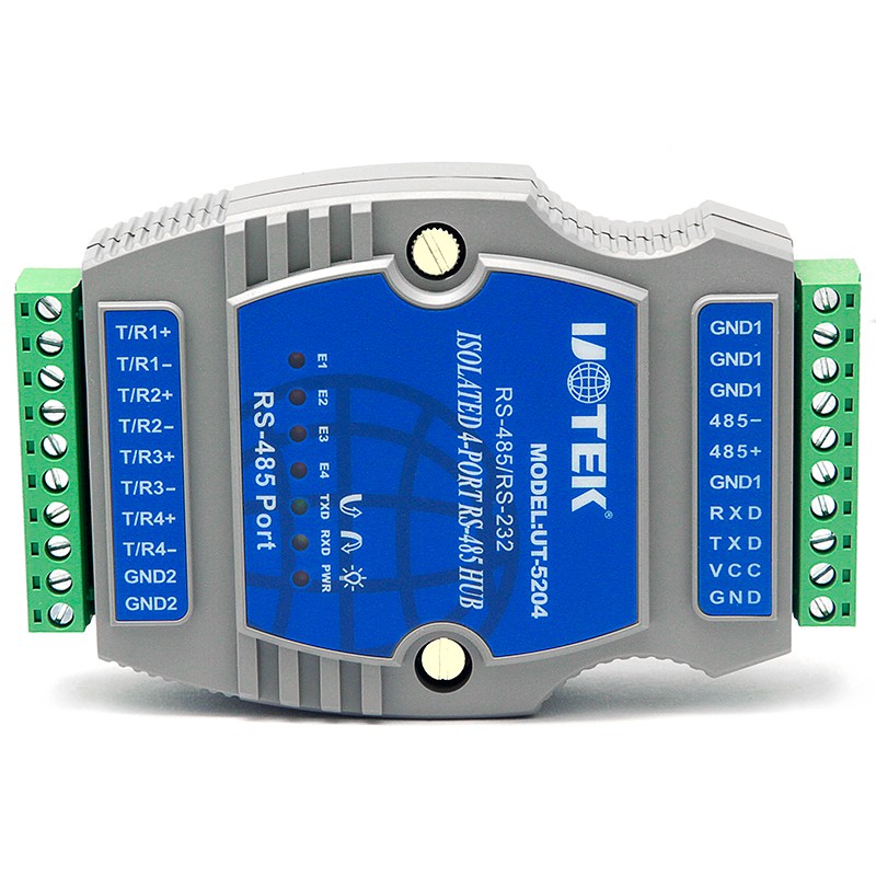 RS-2325轉RS-485導軌式集線器