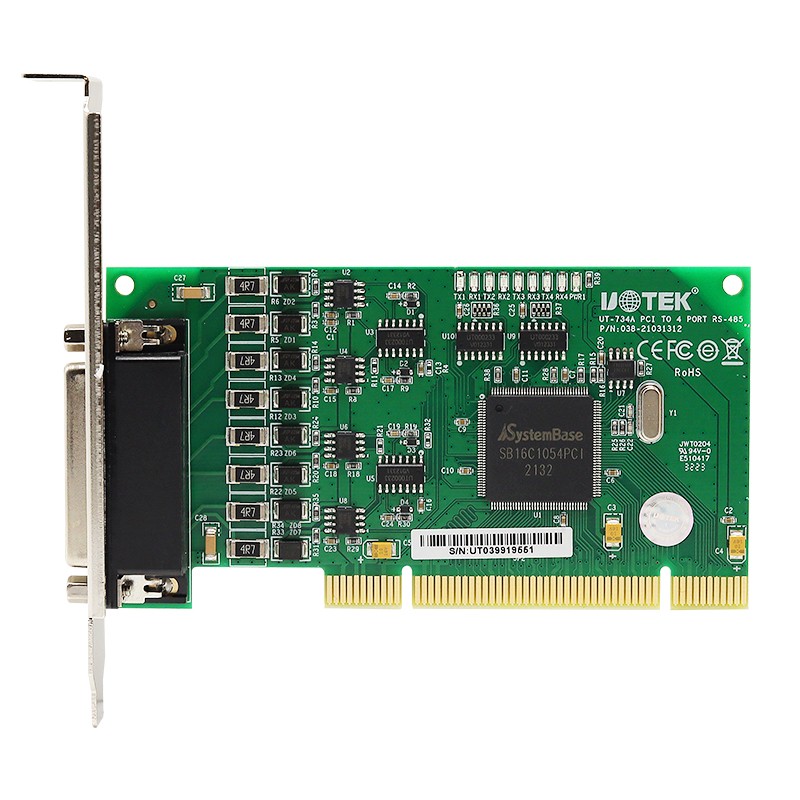 UT-734A工業級4口串口卡